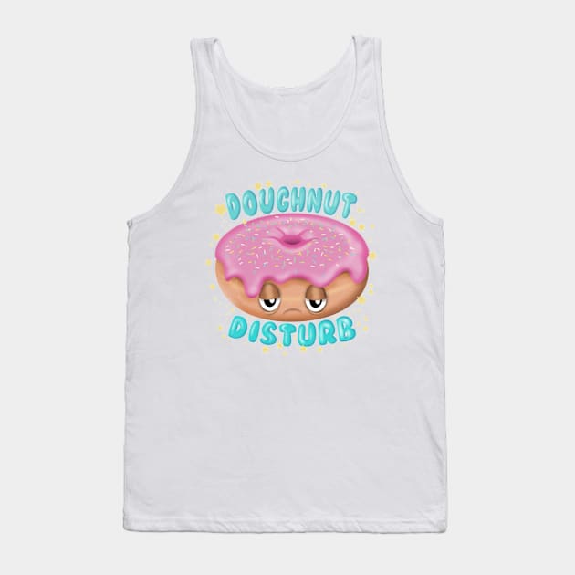 Doughnut disturb Tank Top by Manxcraft